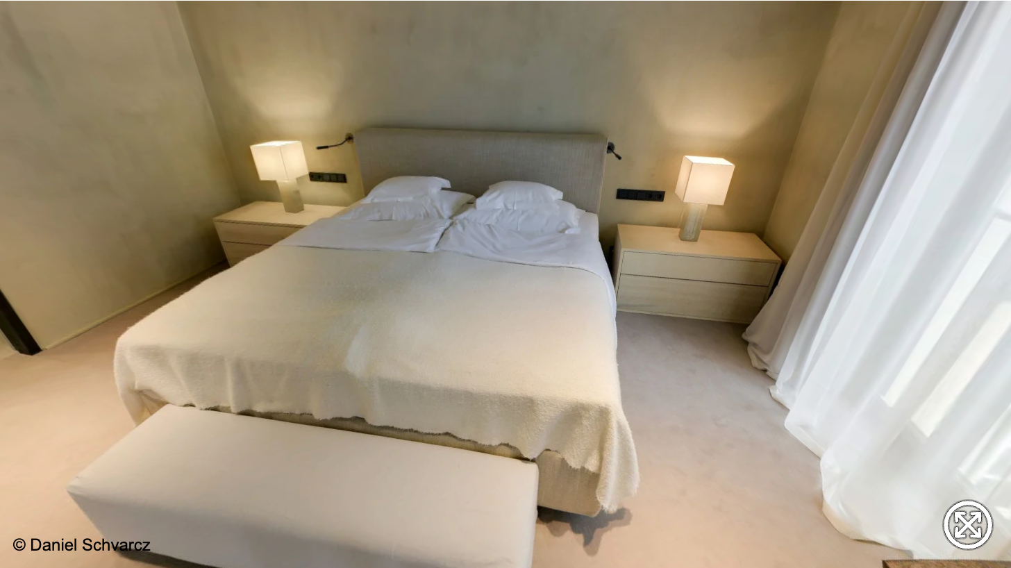 Doppelzimmer Deluxe im Axel Vervoordt Stil