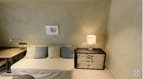 Doppelzimmer Deluxe im Axel Vervoordt Stil